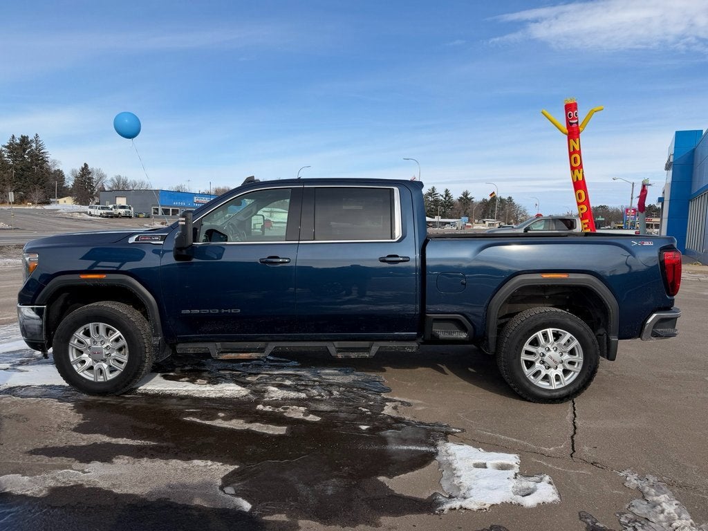 Used 2021 GMC Sierra 3500HD SLE with VIN 1GT49TE76MF190288 for sale in Mora, Minnesota